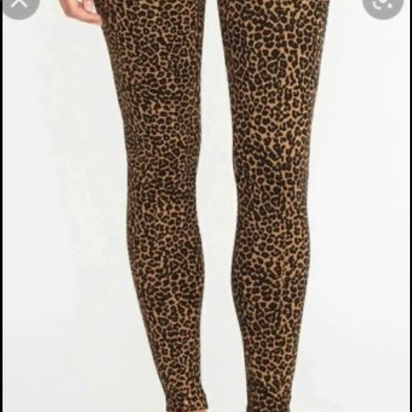 BNWT Old Navy leopard leggings - Picture 3 of 3
